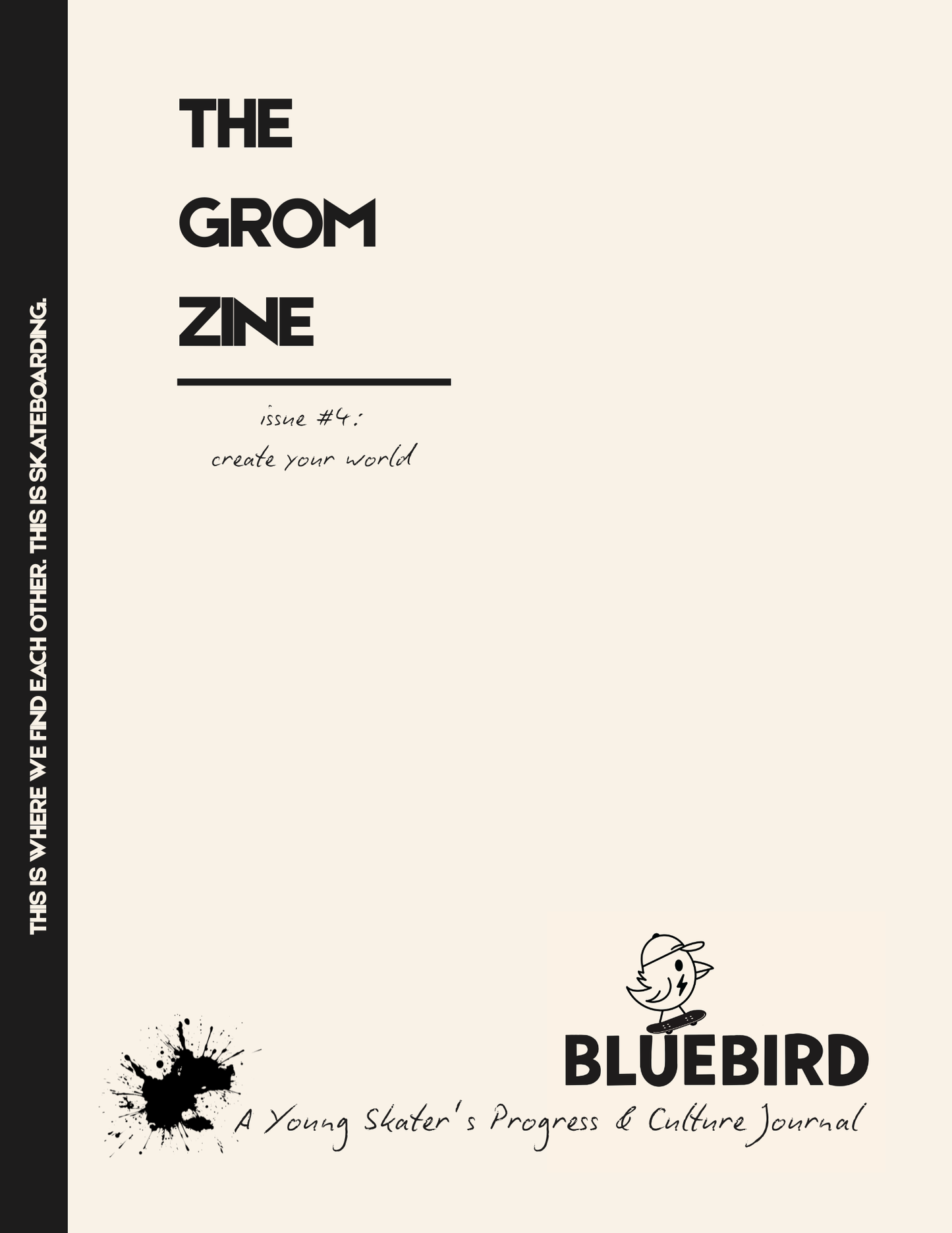 Grom Zine Issue #4: Create Your Own World
